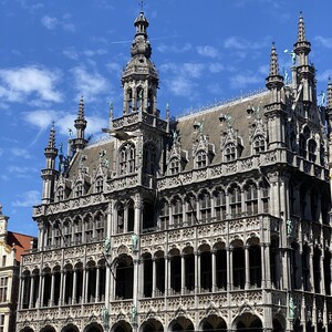 On the Grand Place, by day