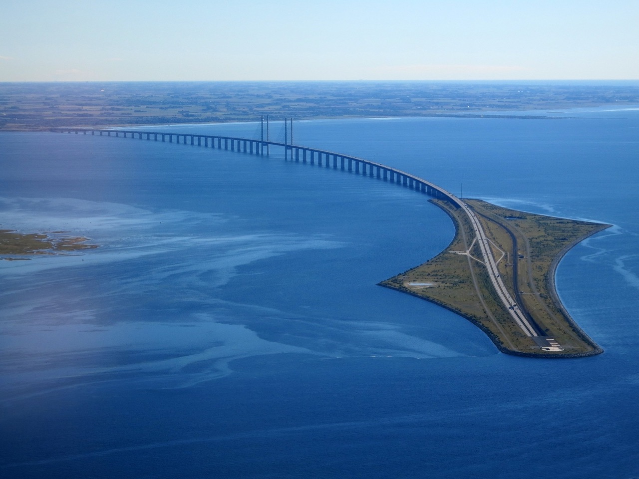 Øresund Bridge. Author: Nick-D, CC BY-SA 4.0, via Wikimedia Commons